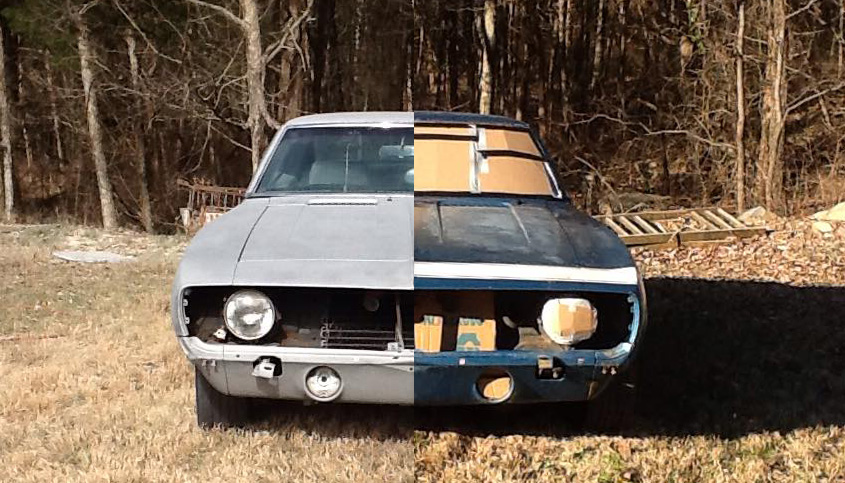 Be Blasted automotive dustless blasting project 4