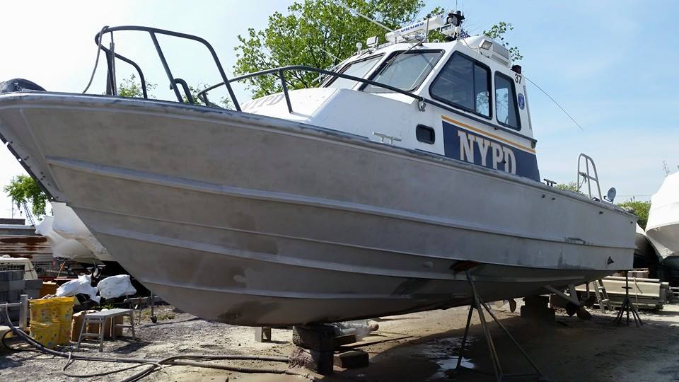 Be Blasted marine dustless blasting project 4