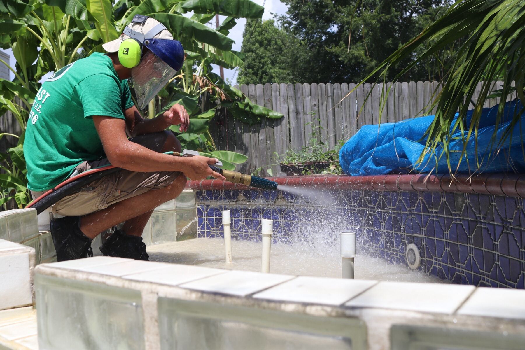 Be Blasted residential dustless blasting project 4