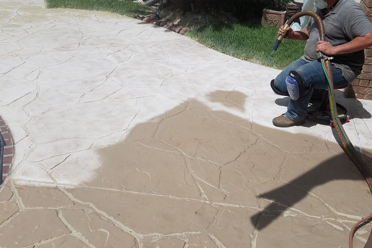 Be Blasted residential dustless blasting project 7